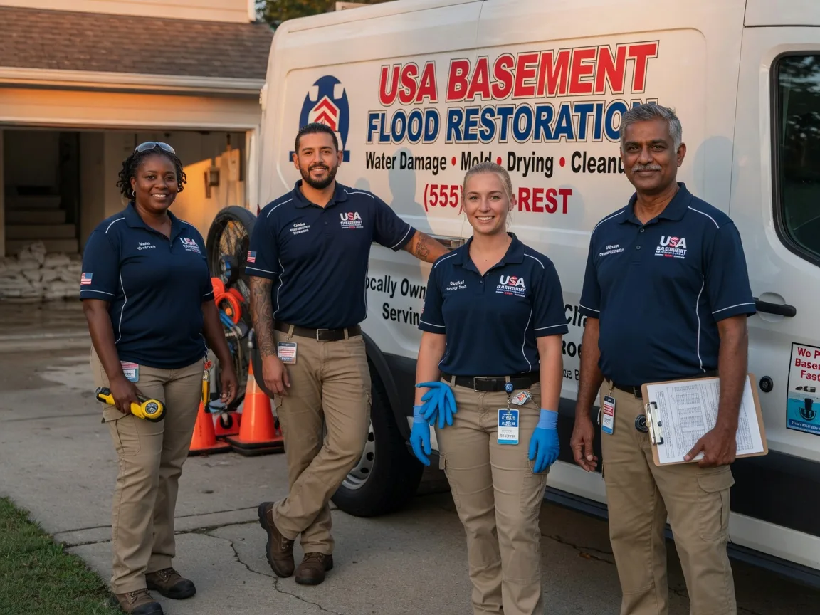 Basement Flood Cleanup company in Fork, MD